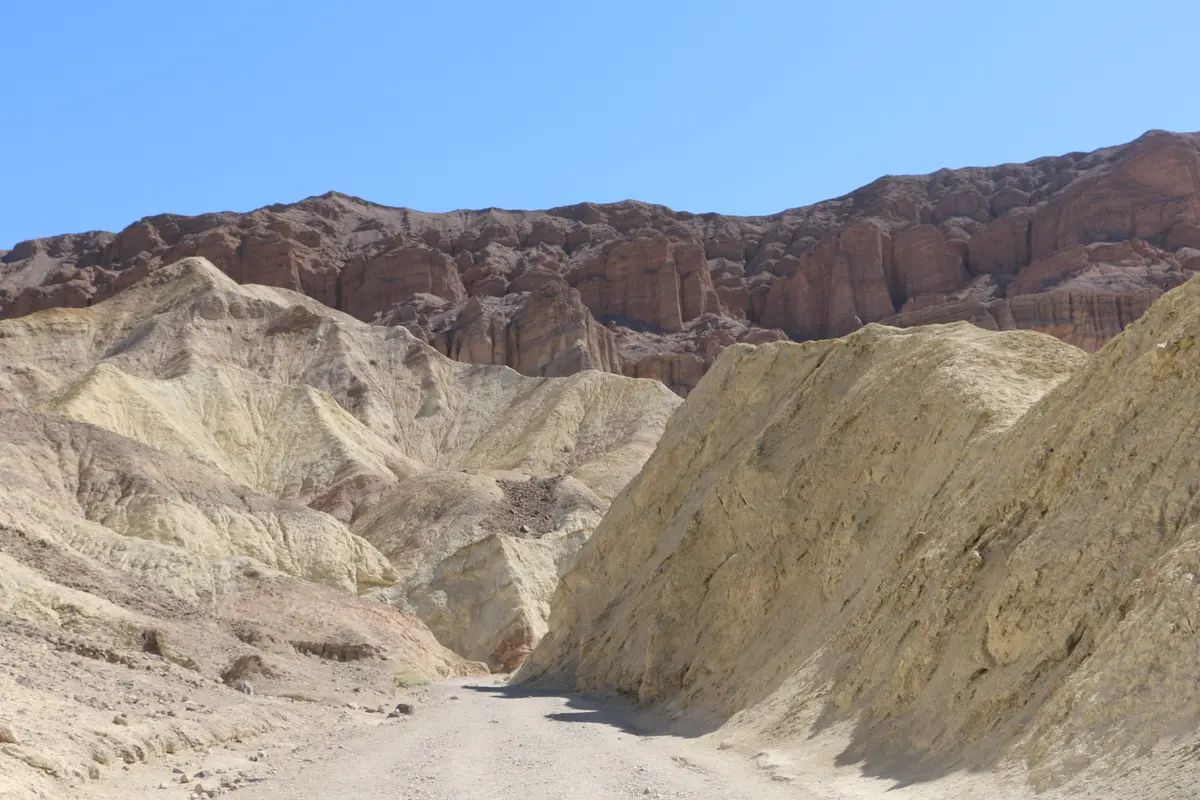 Golden Canyon to Red Cathedral