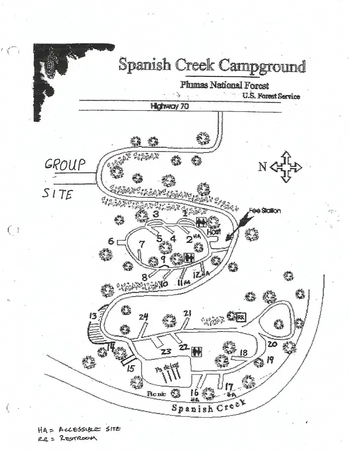 SPANISH CREEK CAMPGROUND