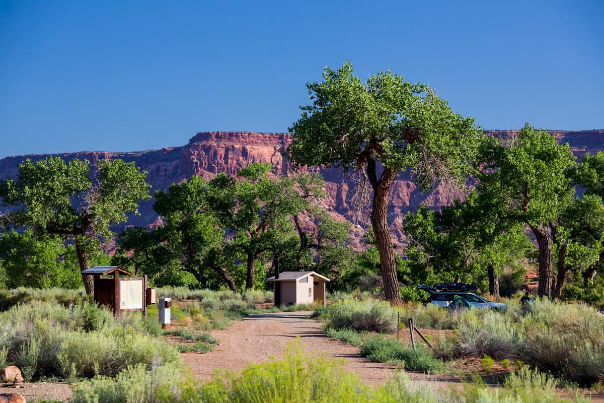 Creek Pasture Campground – Indian Creek Area, Utah