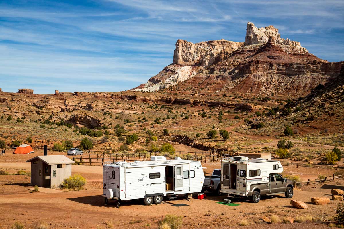 Temple Mountain Townsite Campground